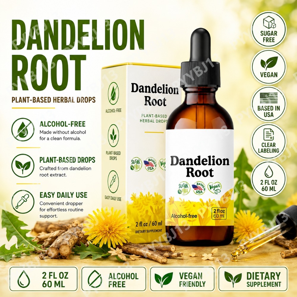 Herbal Tincture - สารสกัดจากรากดอกแดนดิไลออน ช่วยดีท็อกซ์ตับ บำรุงสุขภาพ ชนิดน้ำ ใช้ผสมชา สมุนไพร