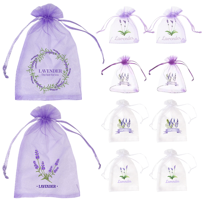 20 ชิ้น ถุงตาข่ายลายลาเวนเดอร์ - Dried Herbs บทวิจารณ์และราคา