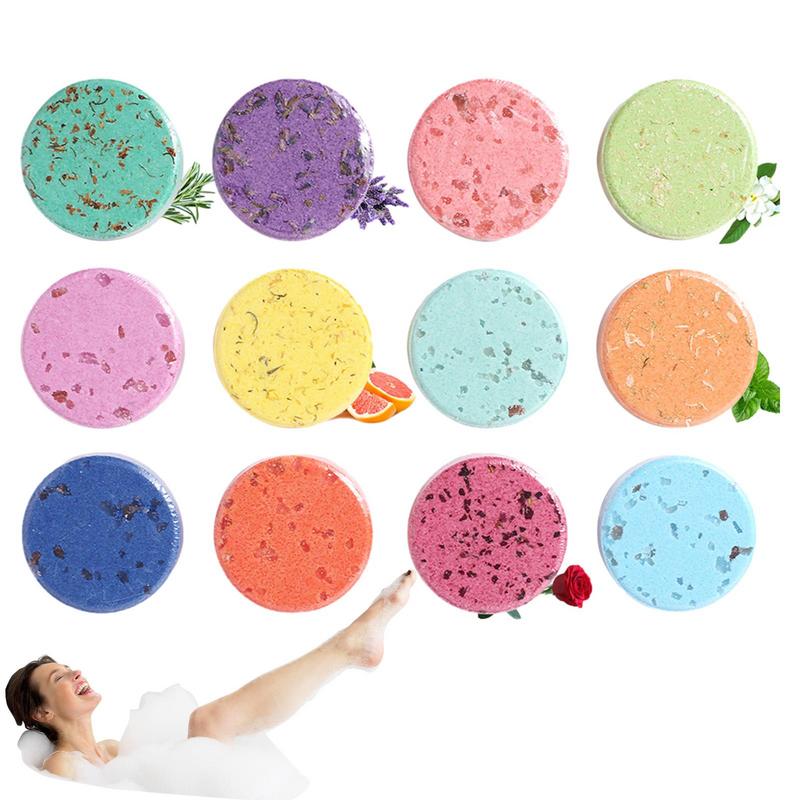 เม็ดฟู่น้ำหอมสำหรับอาบน้ำ 12 ช - Lavender Oil บทวิจารณ์และราคา