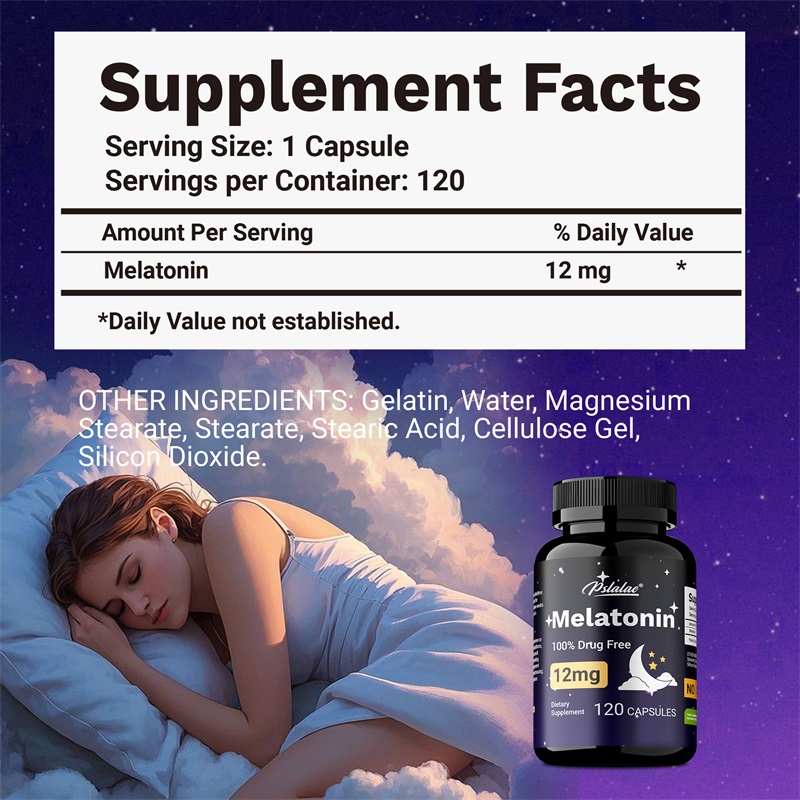 เมลาโทนิน 12 มก. - บรรเทาความว - Health Wellness บทวิจารณ์และราคา