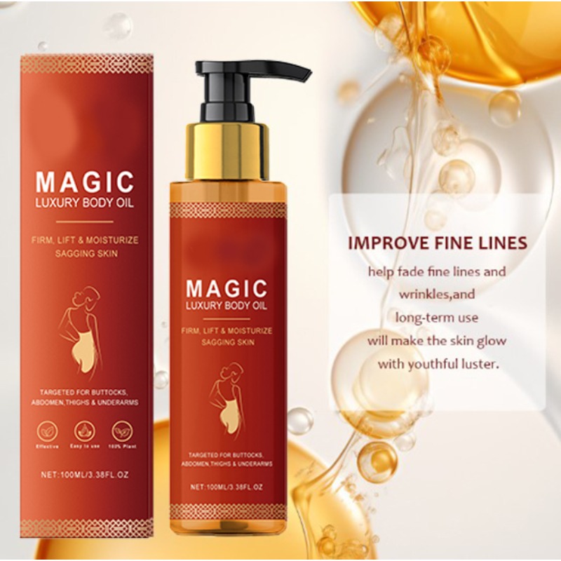 100ml Magic Luxury Body Oil ให - Ginger Tea บทวิจารณ์และราคา