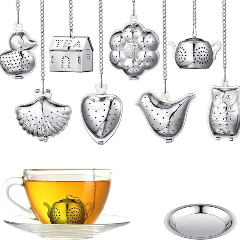 1/2 ชิ้น ที่กรองชาสแตนเลสแบบสร - Herbal Tea บทวิจารณ์และราคา