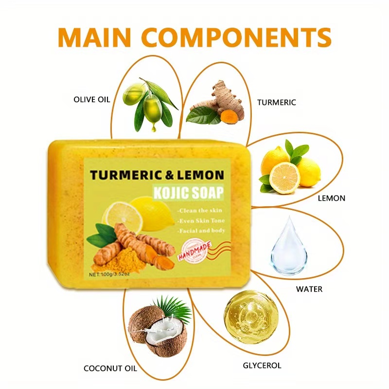 สบู่กรดซิตริกขมิ้น 2 ชิ้น, ทำค - Turmeric บทวิจารณ์และราคา